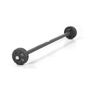 Braked Full Beam Axle 45mm SQ 1600kg