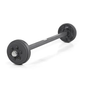 Braked Full Beam Axle 55mm SQ 3000kg