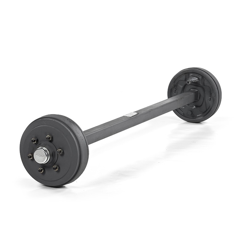 Braked Full Beam Axle 55mm SQ 3000kg