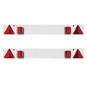 Tailboard with globe lights